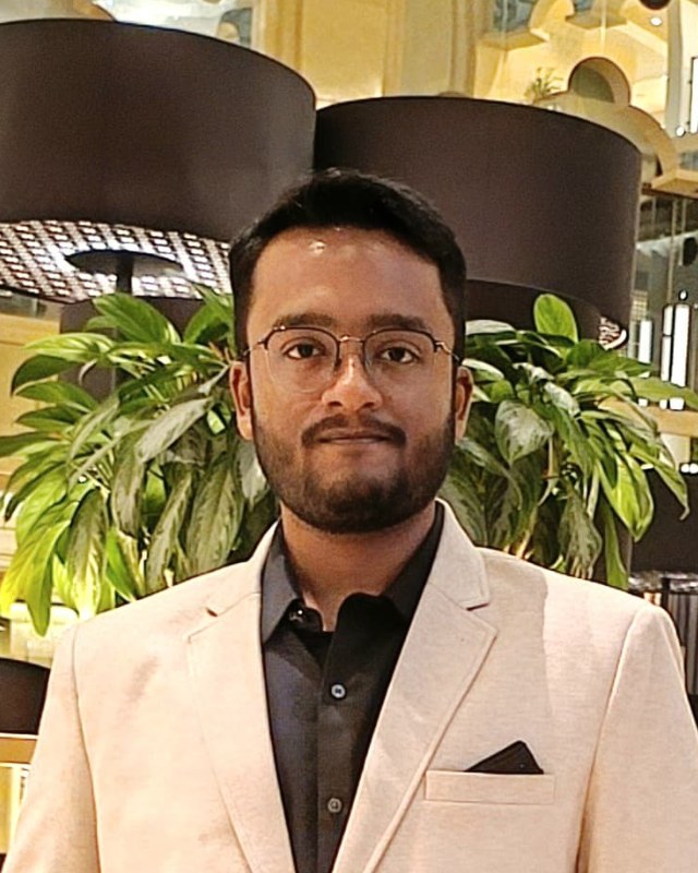 Portrait of Rikteem Bhowmick